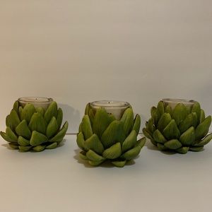 Vintage Artichoke Candle holder